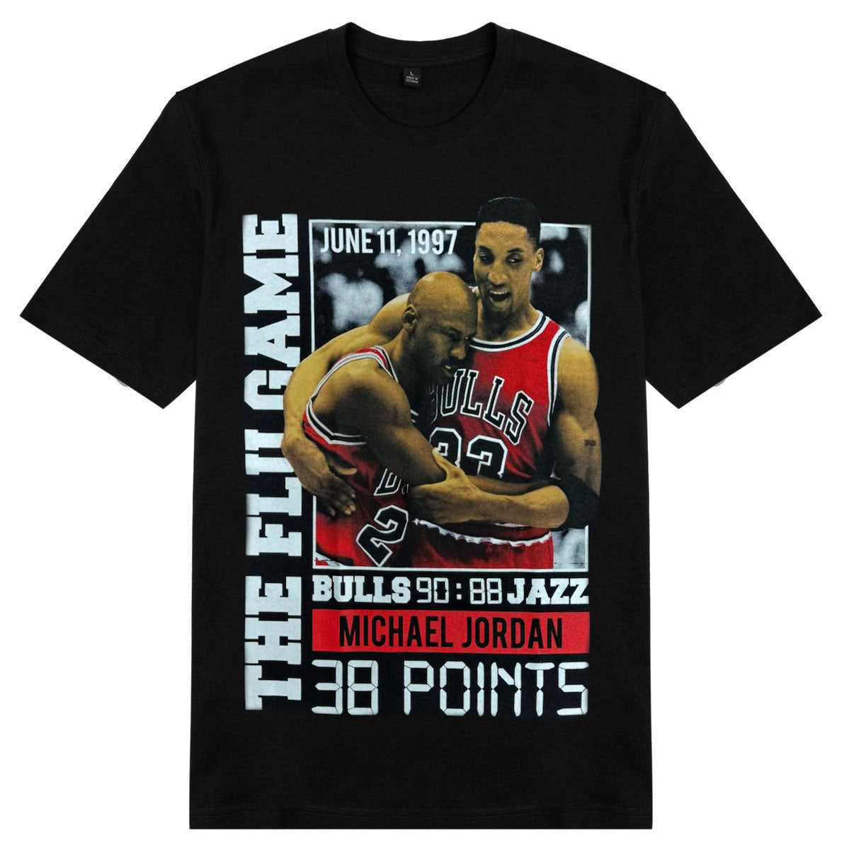 The Flue game Michael Jordan